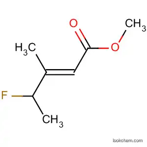 Molecular Structure of 77163-71-4 (2-Pentenoic acid, 4-fluoro-3-methyl-, methyl ester, (2E)-)
