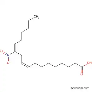 Molecular Structure of 774603-05-3 (9,12-Octadecadienoic acid, 12-nitro-, (9Z,12E)-)
