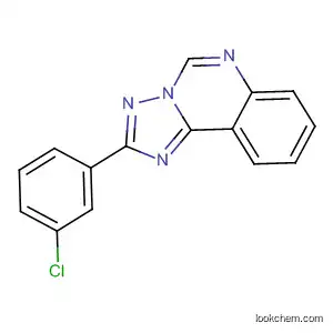Molecular Structure of 847783-54-4 ([1,2,4]Triazolo[1,5-c]quinazoline, 2-(3-chlorophenyl)-)