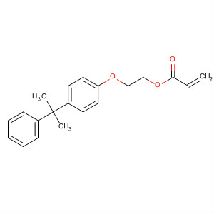 2-Propenoic acid, 2-[4-(1-methyl-1-phenylethyl)phenoxy]ethyl ester CAS No.86148-08-5