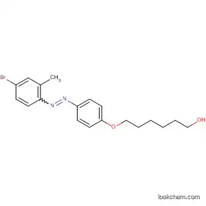 Molecular Structure of 866218-38-4 (1-Hexanol, 6-[4-[(4-bromo-2-methylphenyl)azo]phenoxy]-)