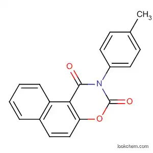 Molecular Structure of 866251-17-4 (1H-Naphth[1,2-e][1,3]oxazine-1,3(2H)-dione, 2-(4-methylphenyl)-)