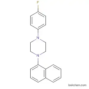 Molecular Structure of 911660-02-1 (Piperazine, 1-(4-fluorophenyl)-4-(1-naphthalenyl)-)