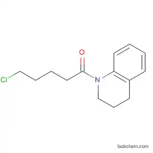 Molecular Structure of 92378-30-8 (Quinoline, 1-(5-chloro-1-oxopentyl)-1,2,3,4-tetrahydro-)
