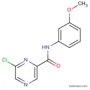 Molecular Structure of 879131-32-5 (Pyrazinecarboxamide, 6-chloro-N-(3-methoxyphenyl)-)