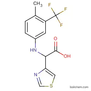 4-Thiazoleacetic acid, 2-[[4-methyl-3-(trifluoromethyl)phenyl]amino]-