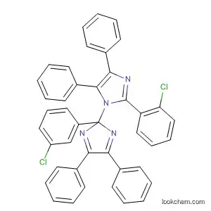 Molecular Structure of 918790-17-7 (1H-Imidazole,
2-(2-chlorophenyl)-1-[2-(3-chlorophenyl)-4,5-diphenyl-2H-imidazol-2-yl]-
4,5-diphenyl-)