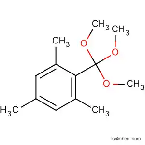 Molecular Structure of 13294-39-8 (Benzene, 1,3,5-trimethyl-2-(trimethoxymethyl)-)