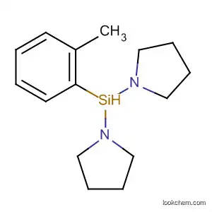 Molecular Structure of 13368-46-2 (Pyrrolidine, 1,1'-(methylphenylsilylene)bis-)