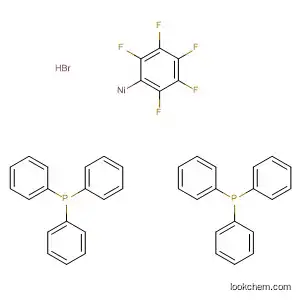 Molecular Structure of 14154-59-7 (Nickel, bromo(pentafluorophenyl)bis(triphenylphosphine)-)