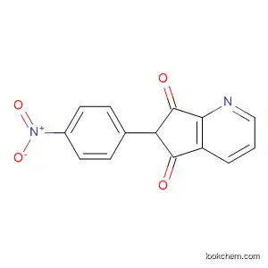 Molecular Structure of 15309-29-2 (5H-Cyclopenta[b]pyridine-5,7(6H)-dione, 6-(4-nitrophenyl)-)