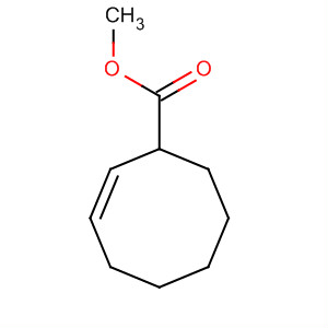 Molecular Structure of 16166-97-5 (2-Cyclooctene-1-carboxylic acid, methyl ester, (Z)-)