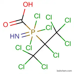Molecular Structure of 1768-28-1 (Phosphorimidic trichloride, [1,2,2,2-tetrachloro-1-(trichloromethyl)ethyl]-)