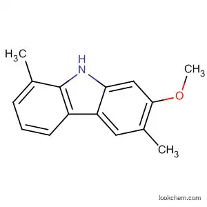 Molecular Structure of 919090-30-5 (9H-Carbazole, 7-methoxy-1,6-dimethyl-)