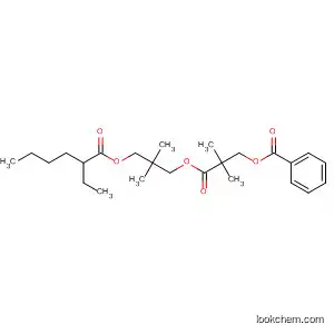 Hexanoic acid, 2-ethyl-,
3-[3-(benzoyloxy)-2,2-dimethyl-1-oxopropoxy]-2,2-dimethylpropyl ester