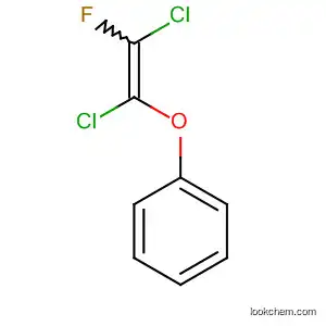 Molecular Structure of 925892-72-4 (Benzene, [(1,2-dichloro-2-fluoroethenyl)oxy]-)