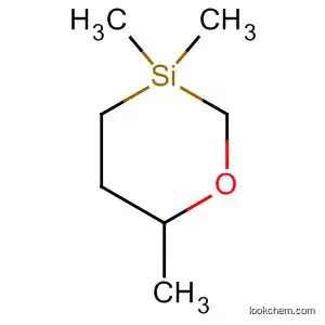 Molecular Structure of 18269-39-1 (1-Oxa-3-silacyclohexane, 3,3,6-trimethyl-)