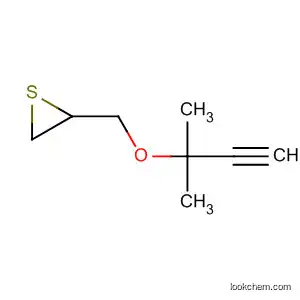 Molecular Structure of 18626-58-9 (Thiirane, [[(1,1-dimethyl-2-propynyl)oxy]methyl]-)
