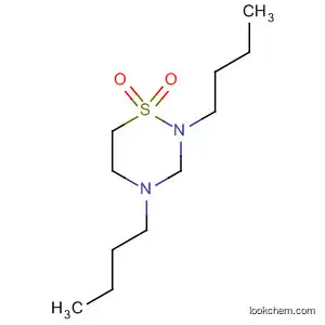 Molecular Structure of 19190-05-7 (2H-1,2,4-Thiadiazine, 2,4-dibutyltetrahydro-, 1,1-dioxide)