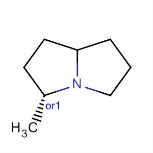 Molecular Structure of 19451-48-0 (1H-Pyrrolizine, hexahydro-3-methyl-, trans-)