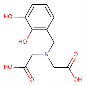 Molecular Structure of 19911-59-2 (Glycine, N-(carboxymethyl)-N-[(2,3-dihydroxyphenyl)methyl]-)