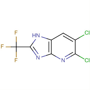 1H-Imidazo[4,5-b]pyridine, 5,6-dichloro-2-(trifluoromethyl)-