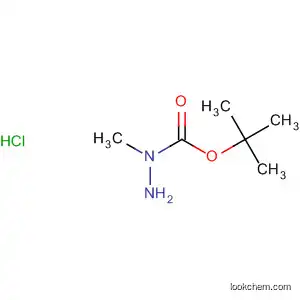 Molecular Structure of 21184-90-7 (Hydrazinecarboxylic acid, 1-methyl-, 1,1-dimethylethyl ester,
monohydrochloride)