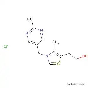 Thiazolium,
5-(2-hydroxyethyl)-4-methyl-3-[(2-methyl-5-pyrimidinyl)methyl]-, chloride