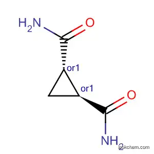 Molecular Structure of 2516-14-5 (1,2-Cyclopropanedicarboxamide, trans-)
