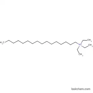 Molecular Structure of 34700-84-0 (1-Hexadecanaminium, N,N,N-triethyl-)