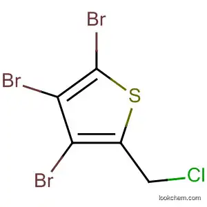 Molecular Structure of 34767-82-3 (Thiophene, 2,3,4-tribromo-5-(chloromethyl)-)