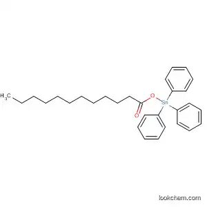 Molecular Structure of 3644-29-9 (Stannane, [(1-oxododecyl)oxy]triphenyl-)