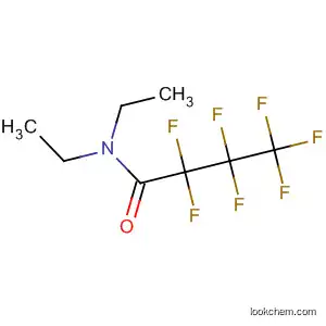 Molecular Structure of 377-58-2 (Butanamide, N,N-diethyl-2,2,3,3,4,4,4-heptafluoro-)