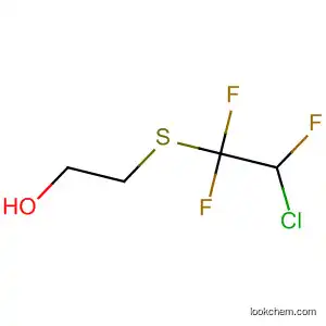 Molecular Structure of 380-49-4 (Ethanol, 2-[(2-chloro-1,1,2-trifluoroethyl)thio]-)