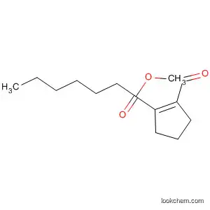 Molecular Structure of 38460-74-1 (1-Cyclopentene-1-heptanoic acid, 2-formyl-, methyl ester)