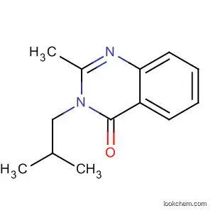 Molecular Structure of 391-03-7 (4(3H)-Quinazolinone, 2-methyl-3-(2-methylpropyl)-)