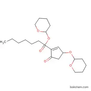 Molecular Structure of 41264-03-3 (1-Cyclopentene-1-heptanoic acid,
5-oxo-3-[(tetrahydro-2H-pyran-2-yl)oxy]-, tetrahydro-2H-pyran-2-yl ester)