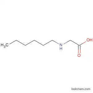 Molecular Structure of 41331-10-6 (Glycine, N-hexyl-)