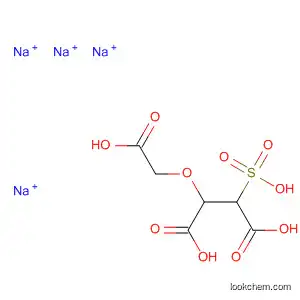Molecular Structure of 41344-35-8 (Butanedioic acid, 2-(carboxymethoxy)-3-sulfo-, tetrasodium salt)