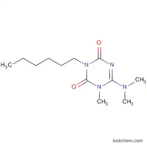 1,3,5-Triazine-2,4(1H,3H)-dione, 6-(dimethylamino)-3-hexyl-1-methyl-
