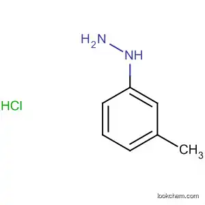 Molecular Structure of 51516-97-3 (Hydrazine, (3-methylphenyl)-, hydrochloride)
