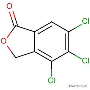 Molecular Structure of 52043-49-9 (1(3H)-Isobenzofuranone, 4,5,6-trichloro-)