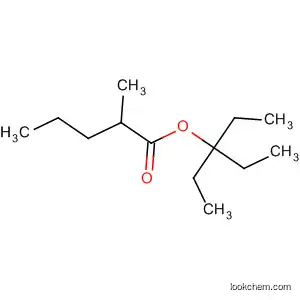 Molecular Structure of 5238-28-8 (Pentanoic acid, 2-methyl-, 1,1-diethylpropyl ester)