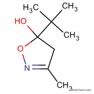 Molecular Structure of 53009-15-7 (5-Isoxazolol, 5-(1,1-dimethylethyl)-4,5-dihydro-3-methyl-)
