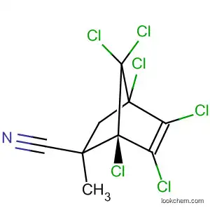 Molecular Structure of 54002-82-3 (Bicyclo[2.2.1]hept-5-ene-2-carbonitrile,
1,4,5,6,7,7-hexachloro-2-methyl-, endo-)