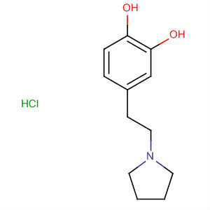 1,2-Benzenediol, 4-[2-(1-pyrrolidinyl)ethyl]-, hydrochloride