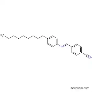 Molecular Structure of 54533-19-6 (Benzonitrile, 4-[[(4-nonylphenyl)imino]methyl]-, (E)-)