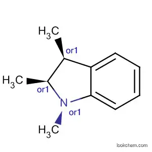 Molecular Structure of 55049-67-7 (1H-Indole, 2,3-dihydro-1,2,3-trimethyl-, cis-)