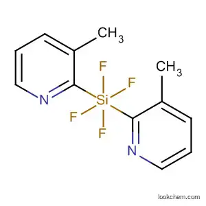 Molecular Structure of 55535-02-9 (Silicon, tetrafluorobis(3-methylpyridine)-)