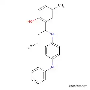 Molecular Structure of 56547-99-0 (Phenol, 4-methyl-2-[1-[[4-(phenylamino)phenyl]amino]butyl]-)